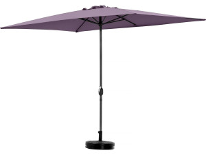 Parasol tuin tuinparasol "Sol 2" - Rechthoekig - 2 x 3 m - Paars