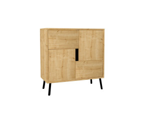 Houten dressoir "Darien" - 76 x 35 x 79 cm - Beige