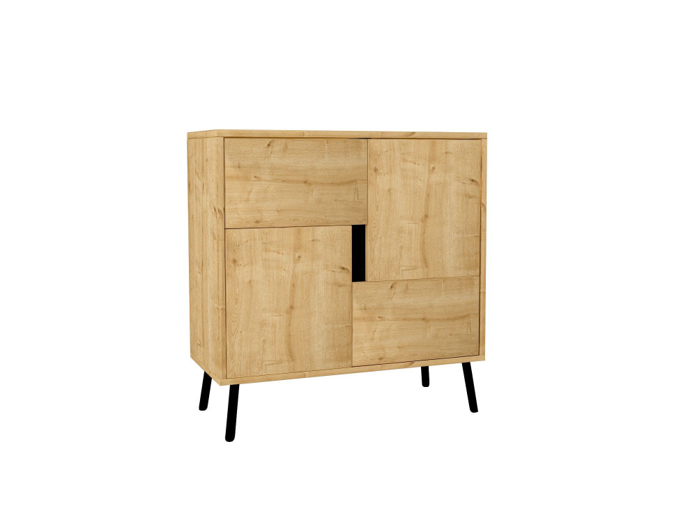 Houten dressoir "Darien" - 76 x 35 x 79 cm - Beige