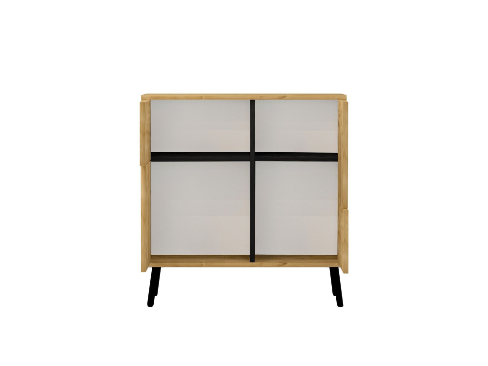 Houten dressoir "Darien" - 76 x 35 x 79 cm - Beige