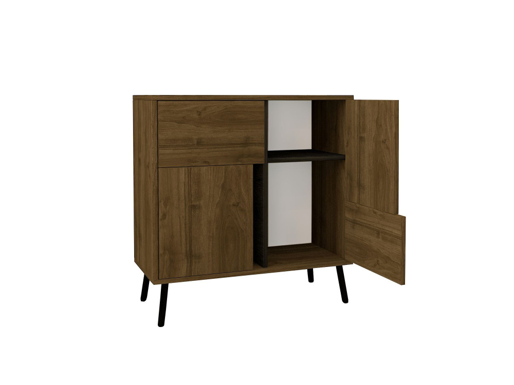 Houten dressoir "Darien" - 76 x 35 x 79 cm - Bruin