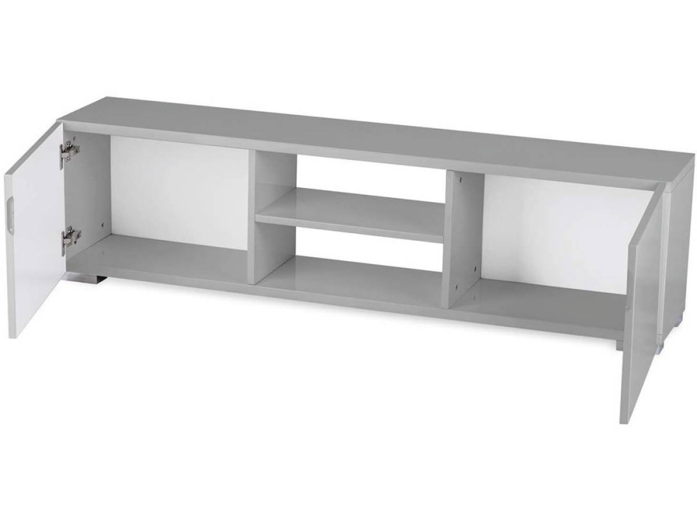TV meubel "Frida" - 155 x 31 x 42,5 cm - Grijs