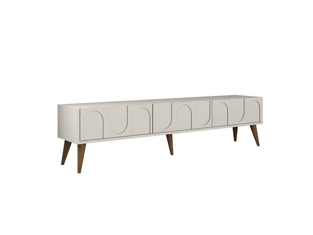 Houten TV-meubel "Lyon" - 180 x 35 x 44 cm - CrèmeNoix