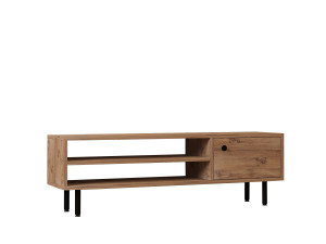 Houten TV-meubel "Avila" - 120 x 30 x 38 cm - Atlantisch grenen