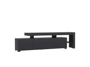 Houten TV-meubel "Beliz" - 192 x 37 x 53 cm - Antraciet