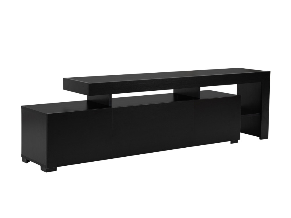 Houten TV-meubel "Beliz" 192 x 37 x 53 cm - Zwart hout
