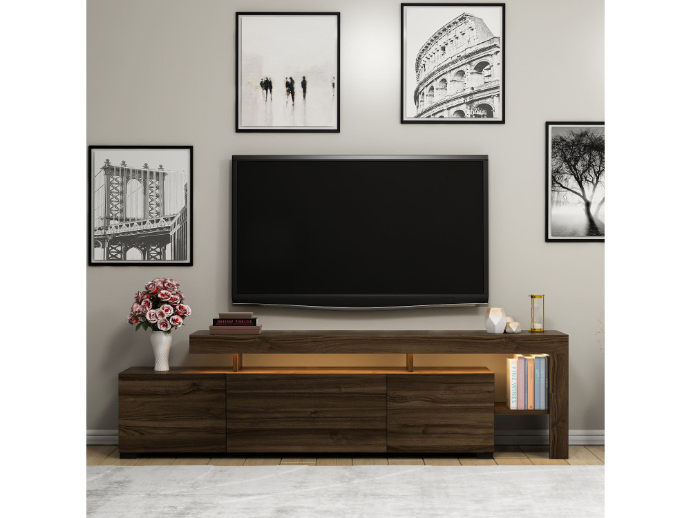 Houten TV-meubel "Beliz" TV-meubel - 192 x 37 x 53 cm