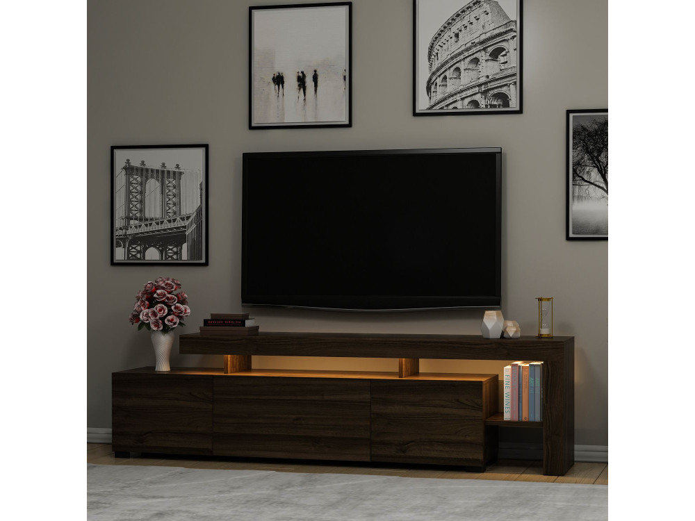 Houten TV-meubel "Beliz" TV-meubel - 192 x 37 x 53 cm