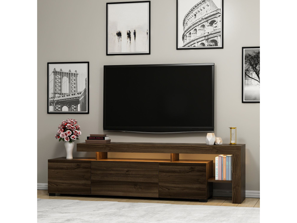 Houten TV-meubel "Beliz" TV-meubel - 192 x 37 x 53 cm