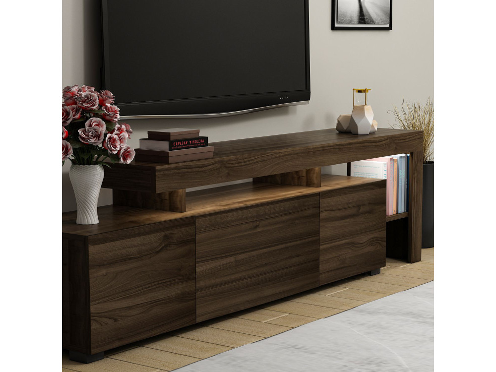 Houten TV-meubel "Beliz" TV-meubel - 192 x 37 x 53 cm