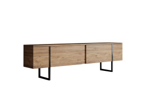 Luxe" houten TV-meubel - 180 x 30 x 50 cm - Bruin