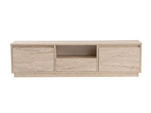 Houten TV-meubel "Vanguard" - 160 x 29 x 42 cm - Travertin