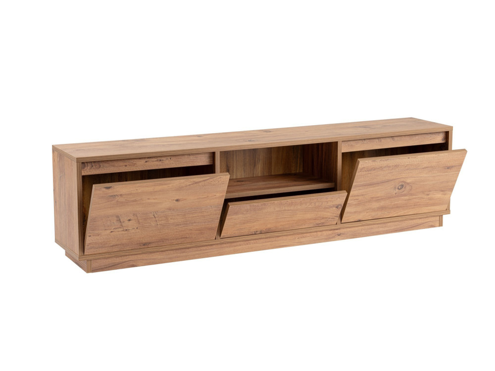 Houten TV-meubel "Vanguard" - 160 x 29 x 42 cm - Atlantic Pine