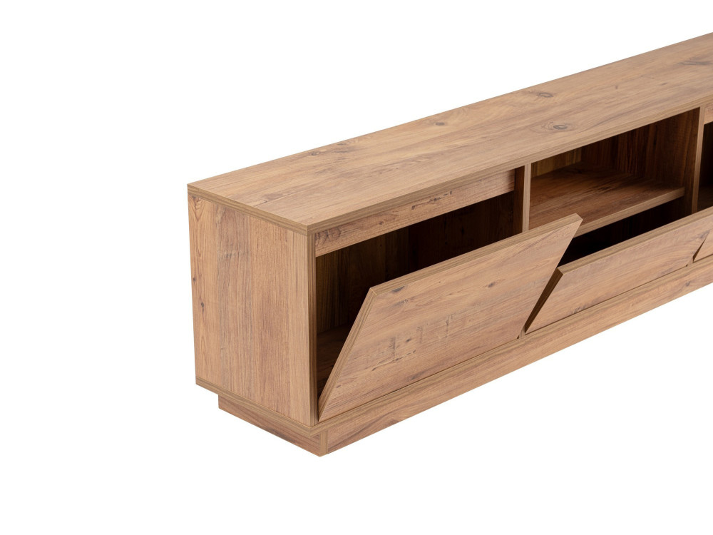 Houten TV-meubel "Vanguard" - 160 x 29 x 42 cm - Atlantic Pine