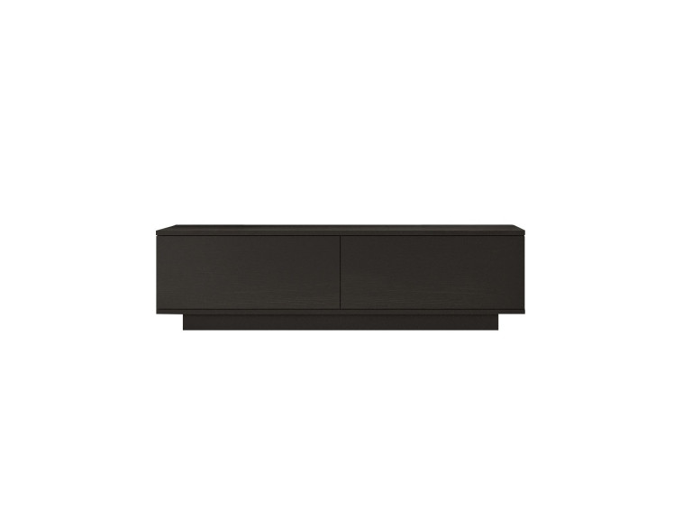 FN1" houten TV-standaard - 140 x 35 x 38 cm - Zwart