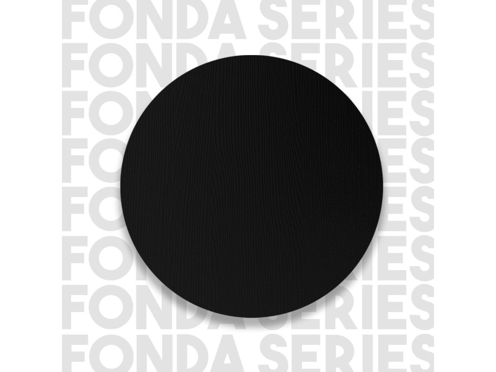 FN1" houten TV-standaard - 140 x 35 x 38 cm - Zwart