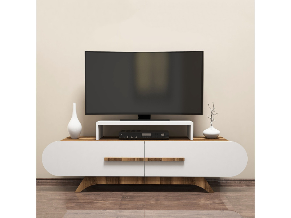 Houten TV-meubel "Rose" - 145 x 36 x 49 cm - Wit