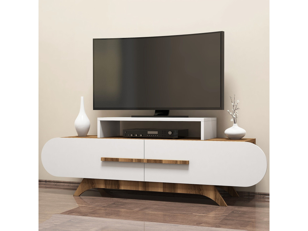 Houten TV-meubel "Rose" - 145 x 36 x 49 cm - Wit
