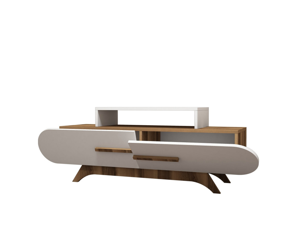 Houten TV-meubel "Rose" - 145 x 36 x 49 cm - Wit