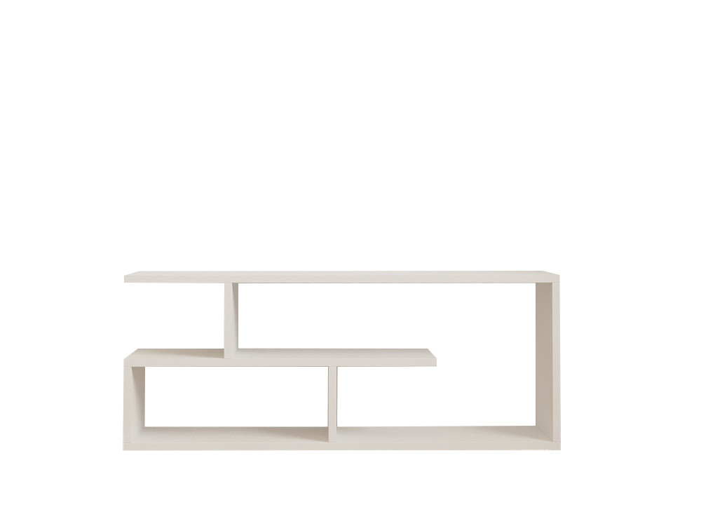 Houten TV-meubel "Cafu" - 100 x 29 x 40 cm - Wit