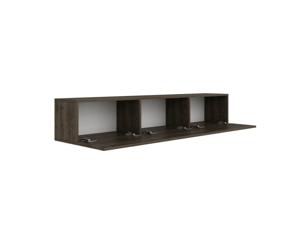 West" houten TV-meubel - 150 x 32 x 30 cm - Notelaar