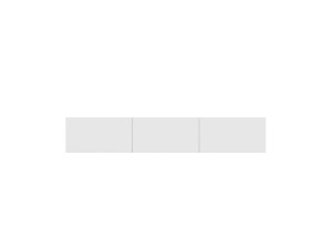 West" houten TV-meubel 150 x 32 x 30 cm - Wit