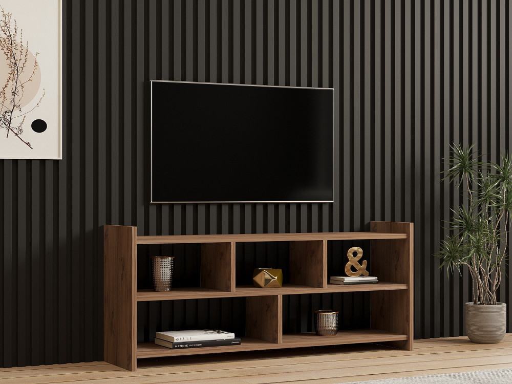 Houten TV-meubel "Pera" - 117 x 28 x 55 cm - Atlantisch grenen
