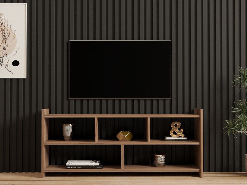 Houten TV-meubel "Pera" - 117 x 28 x 55 cm - Atlantisch grenen
