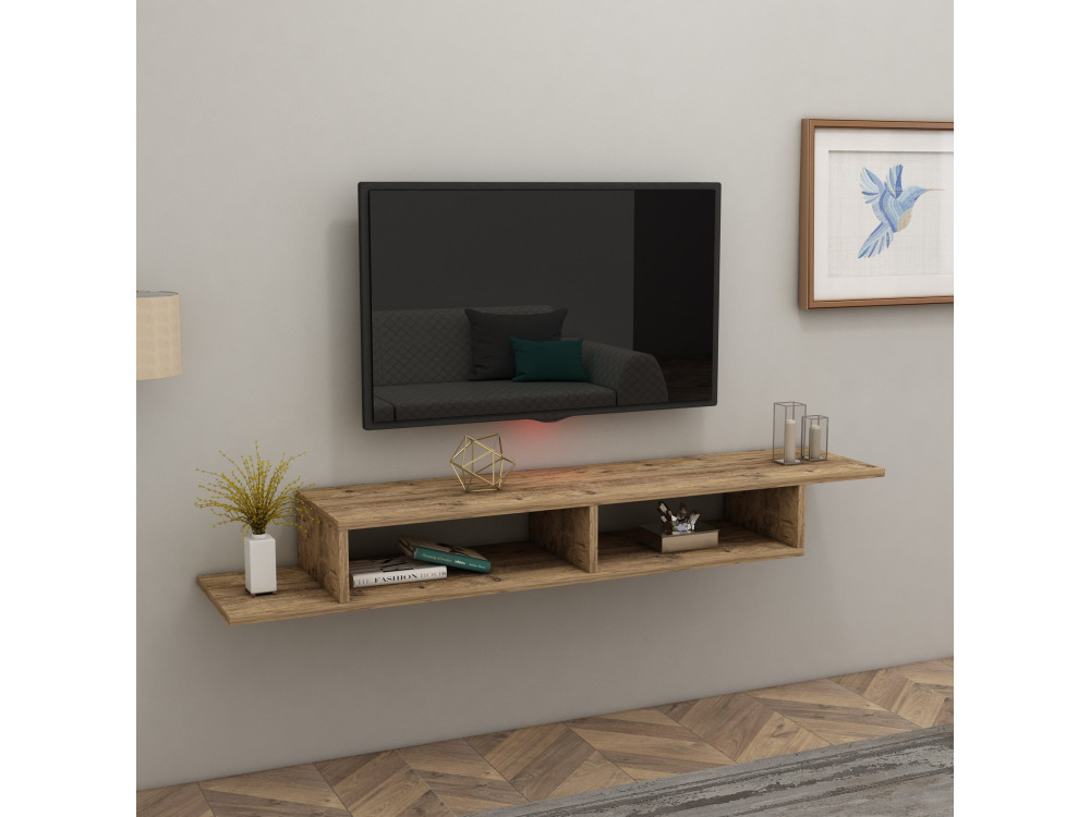 Houten TV-meubel "Muson" - 120 x 29 x 18 cm - Atlantic Pine