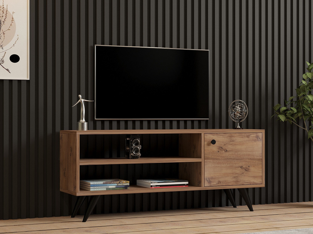 Houten TV-meubel "Jena" - 120 x 29 x 50 cm - Atlantic Pine