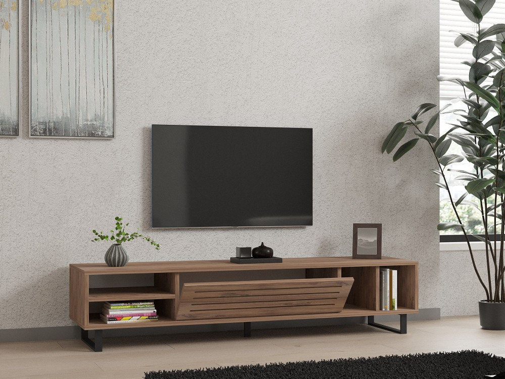 Houten TV-meubel "Safir" 160 x 40 x 35 cm - Atlantic Pine