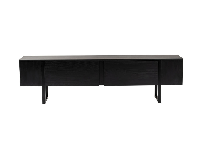 Houten TV-meubel "Serenity" - 180 x 29 x 50 cm - Zwart