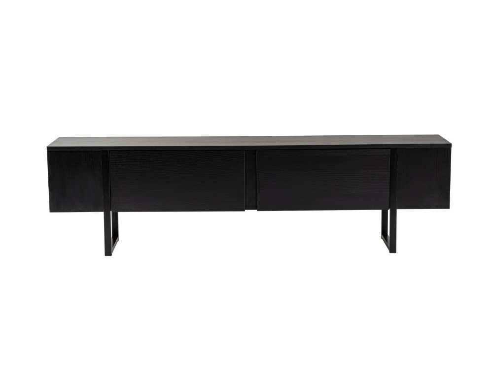 Houten TV-meubel "Serenity" - 180 x 29 x 50 cm - Zwart