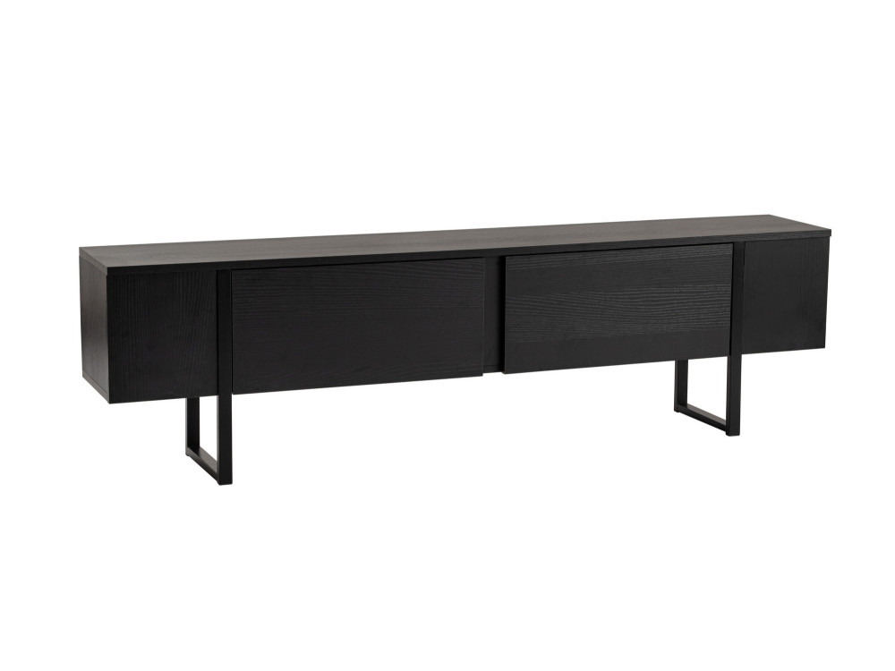 Houten TV-meubel "Serenity" - 180 x 29 x 50 cm - Zwart