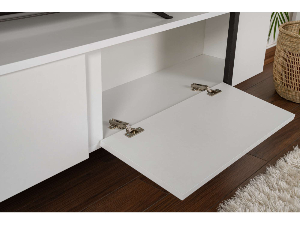 Houten TV-meubel "Serenity" 180 x 30 x 45 cm - Wit