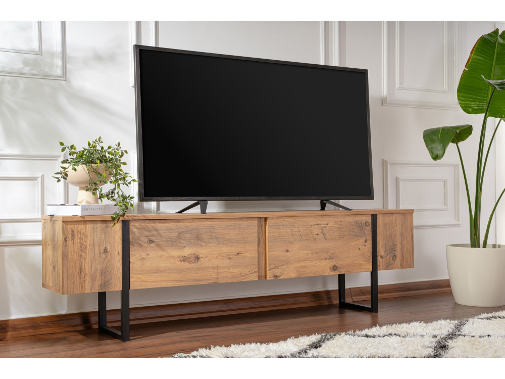 Houten TV-meubel "Serenity" 180 x 30 x 50 cm - Atlantic Pine