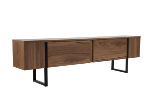 Houten TV-meubel "Serenity" 180 x 30 x 50 cm - Notelaar