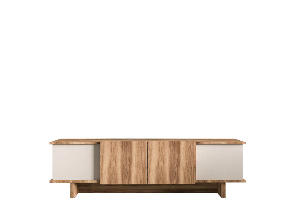 Diana" houten TV-meubel 180 x 33 x 50 cm - Beige