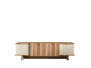 Houten TV-meubel Diana 180 x 33 x 50 cm - Travertin