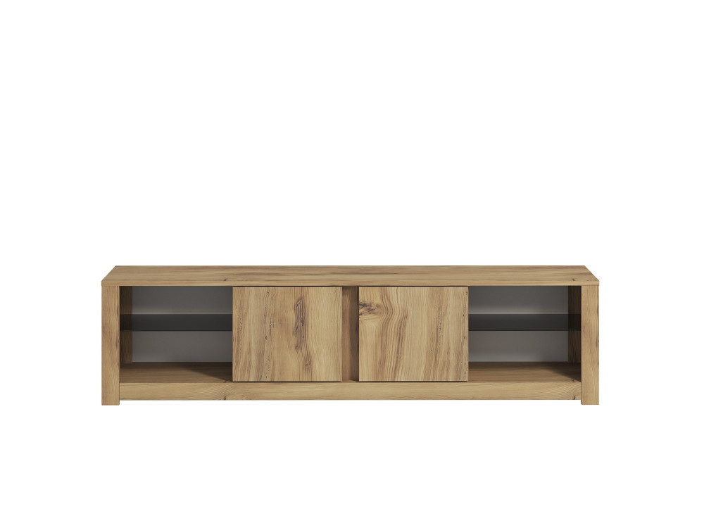Houten TV-meubel "Aydos" 180 x 35 x 45 cm - Eik