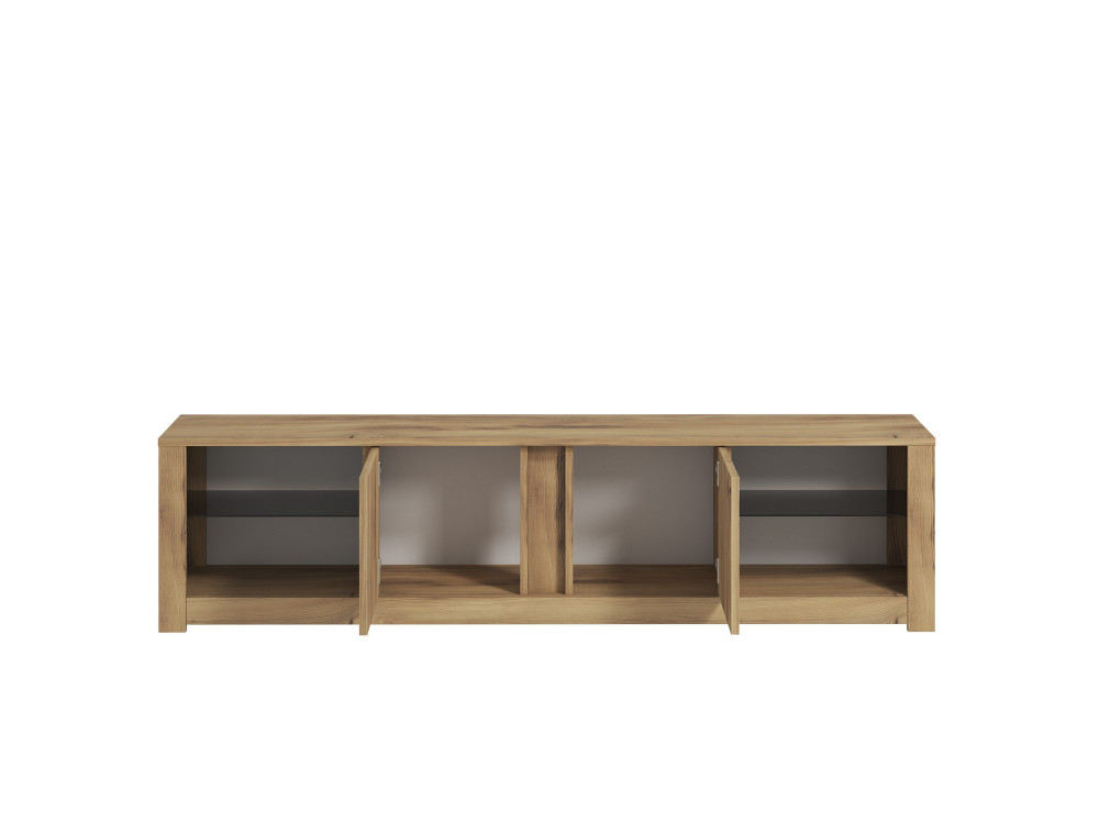 Houten TV-meubel "Aydos" 180 x 35 x 45 cm - Eik