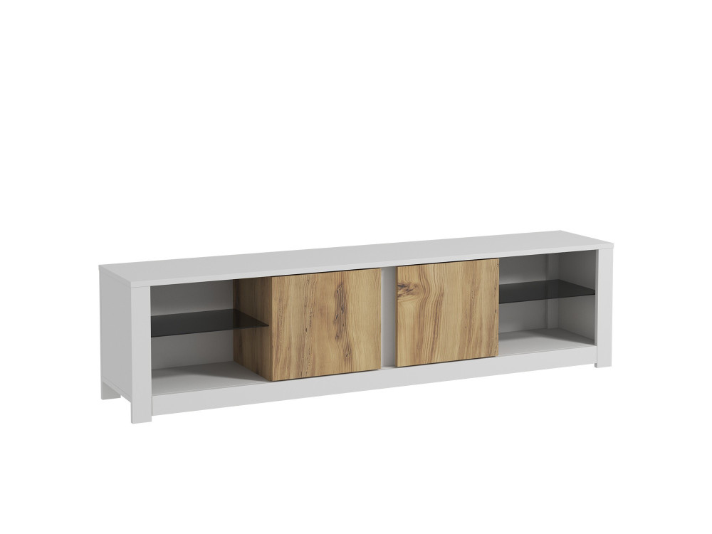 Houten TV-meubel "Aydos" 180 x 35 x 45 cm - Wit