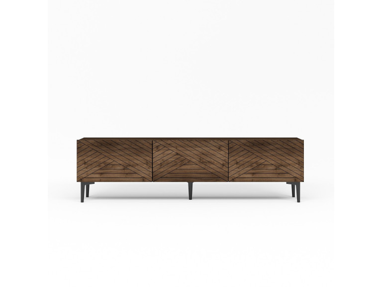 Houten TV-meubel "Felix" - 160 x 31 x 44 cm - Bruin