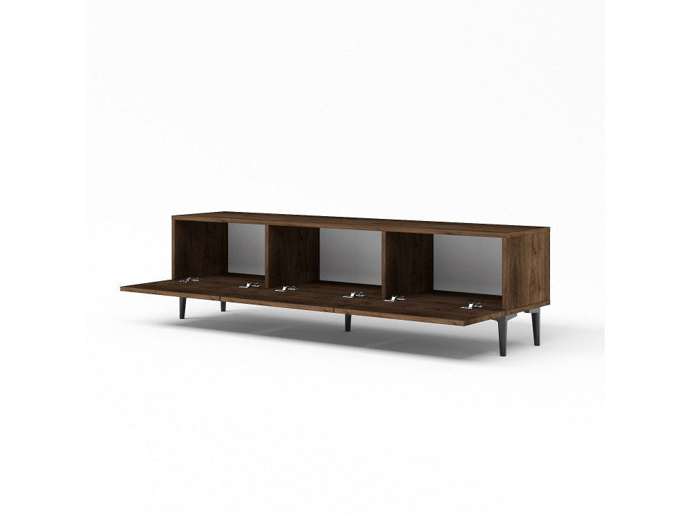 Houten TV-meubel "Felix" - 160 x 31 x 44 cm - Bruin