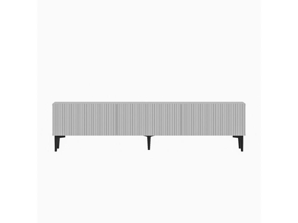 Houten TV-meubel "Oscar" - 180 x 31 x 45 cm - Wit