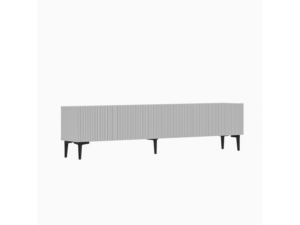 Houten TV-meubel "Oscar" - 180 x 31 x 45 cm - Wit
