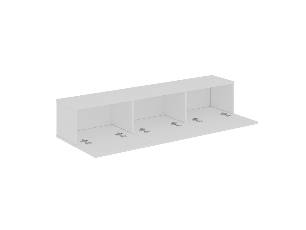 Houten TV-meubel "Oscar" - 180 x 31 x 45 cm - Wit