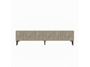 Houten TV-meubel "Oscar" - 180 x 31 x 45 cm - Beige