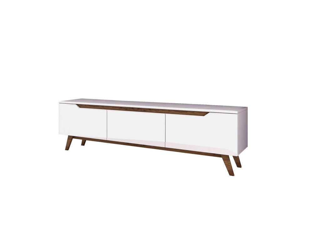 Digi" houten TV-meubel - 180 x 35 x 48 cm - Bruin