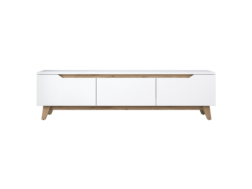 Digi" houten TV-meubel - 180 x 35 x 48 cm - Beige